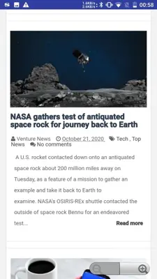 Venture News android App screenshot 9